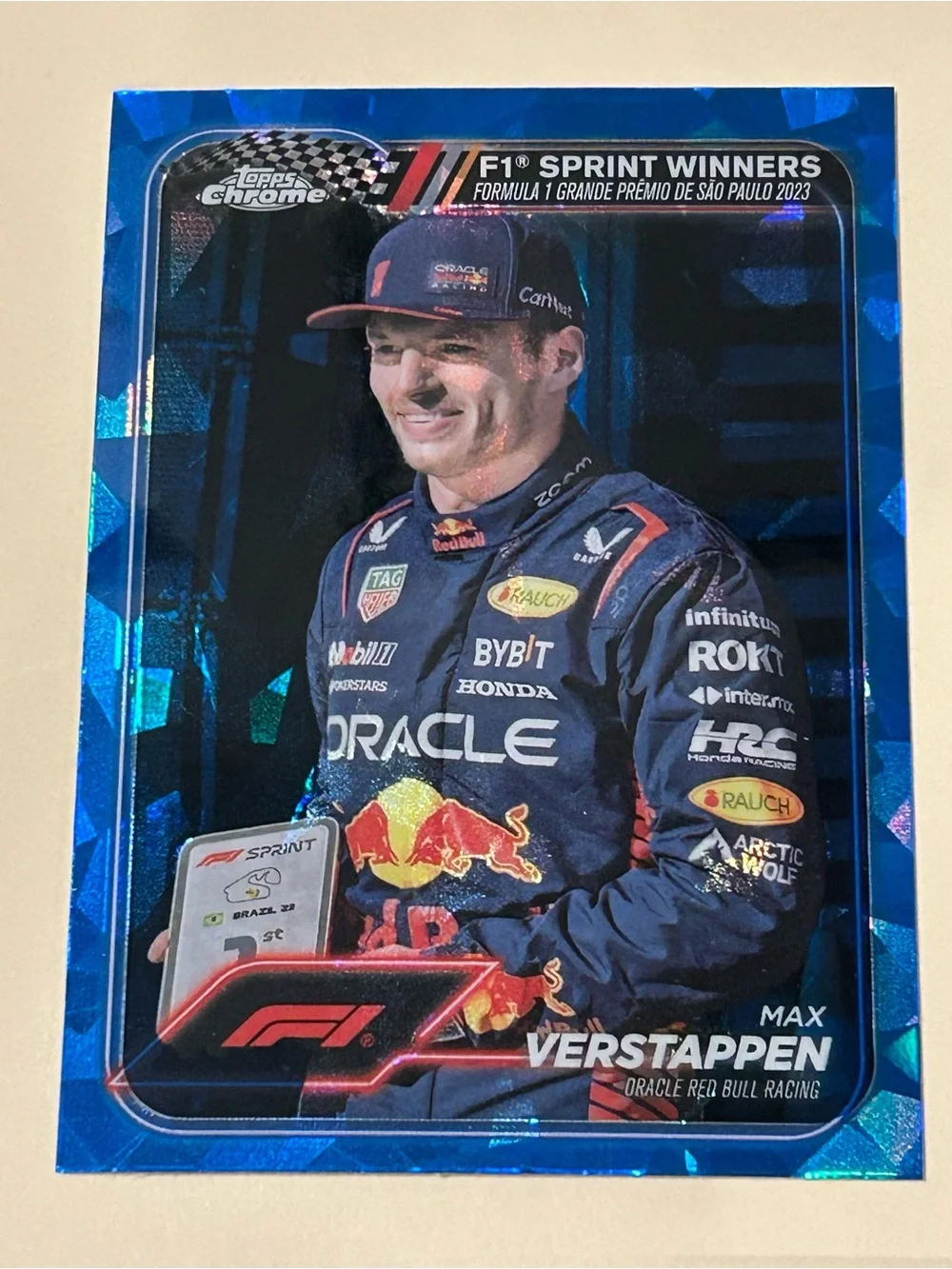 Max Verstappen Topps Sapphire Lot of 3 cards